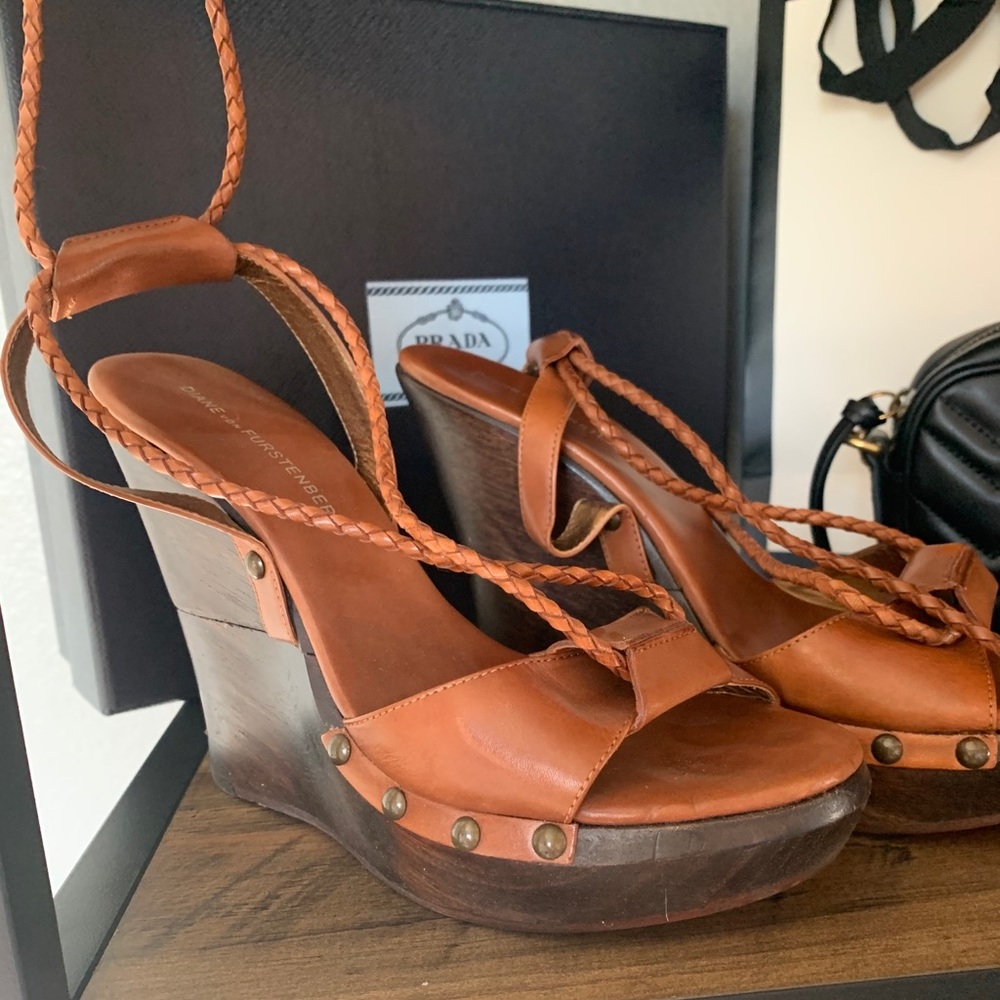 DVF Platform Sandals